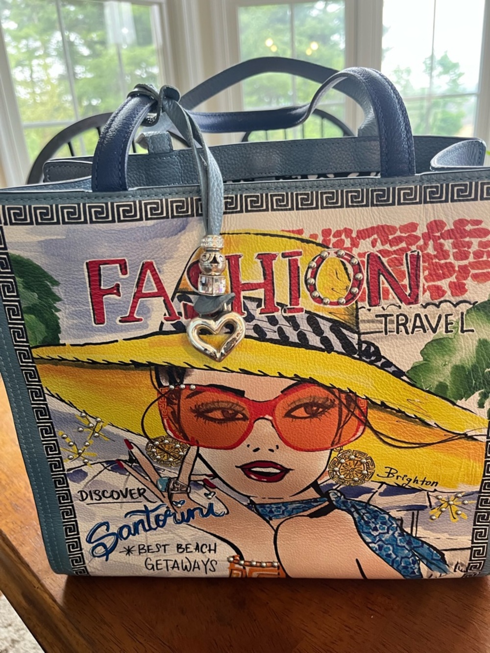 Brighton H3823M Fashionista Santorini Medium Tote - Picture 2 of 5